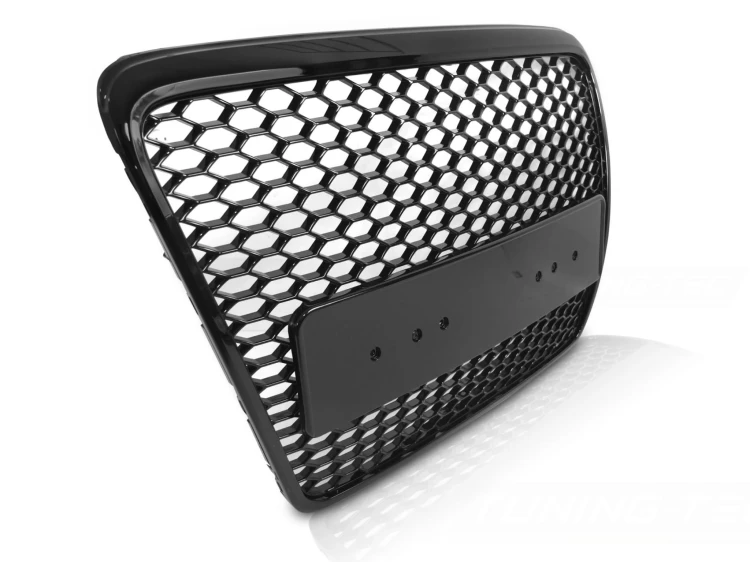 GRILL ATRAPA CHŁODNICY SPORT GLOSSY BLACK AUDI A6 C6 04-11