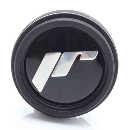 CENTER CAP JR5 BLACK + SILVER "JR" LETTERS TUNING SPORT