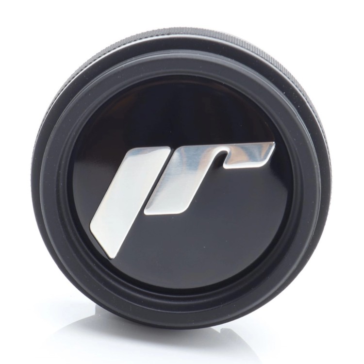 CENTER CAP JR5 BLACK + SILVER "JR" LETTERS TUNING SPORT