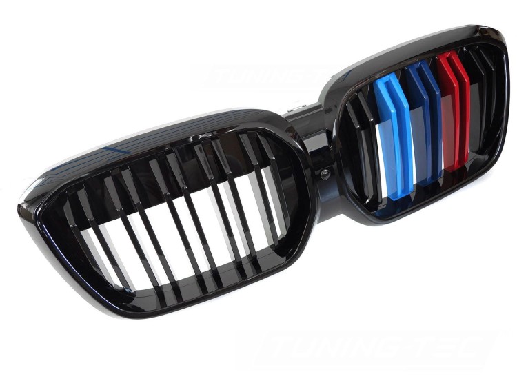 NERKI GRILL ATRAPA CZARNY POŁYSK BMW IX3 G08 LCI 21-25