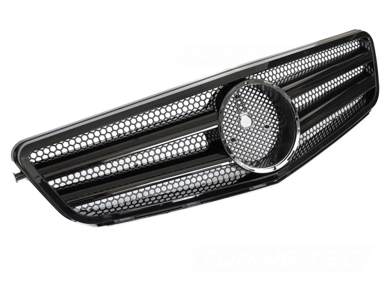 ATRAPA GRILL CZARNY POŁYSK MERCEDES C KLASA W204 / S204 07-14