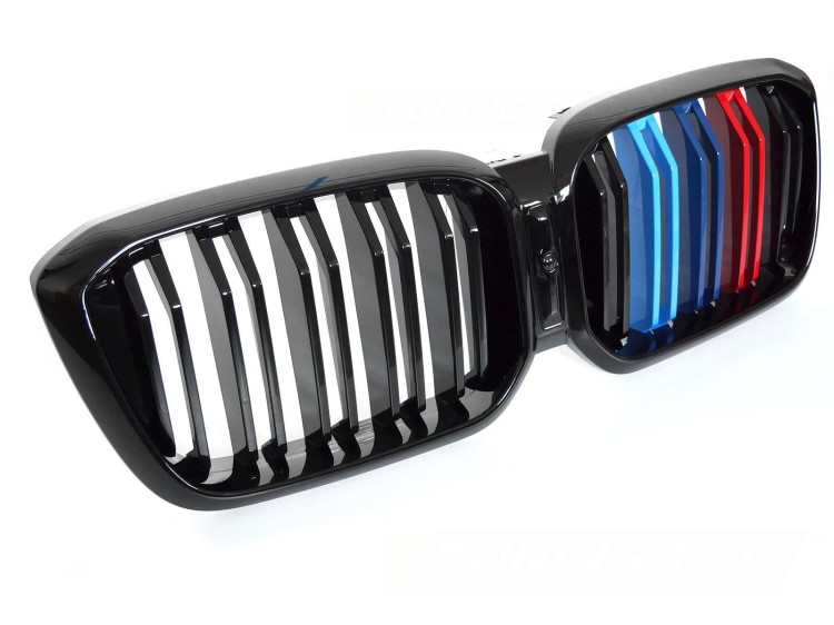 NERKI GRILL ATRAPA CZARNY POŁYSK BMW X3 G01 LCI X4 G02 LCI 21-25