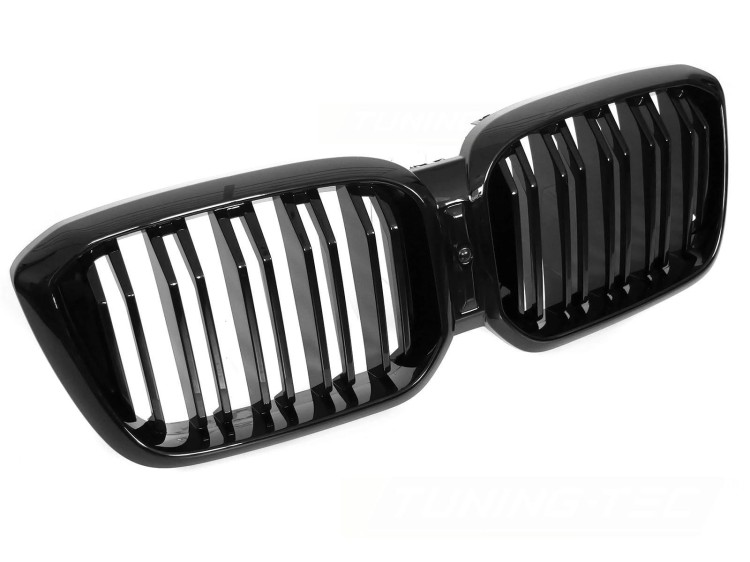 NERKI GRILL ATRAPA CZARNY POŁYSK BMW X3 G01 LCI X4 G02 LCI 21-25