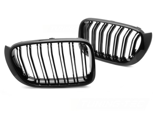NERKI GRILL ATRAPA CZARNY POŁYSK BMW X3 F25 LCI 14-17 X4 F26 14-18