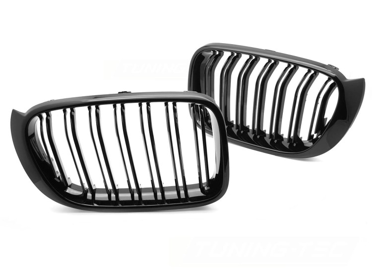 NERKI GRILL ATRAPA CZARNY POŁYSK BMW X3 F25 LCI 14-17 X4 F26 14-18