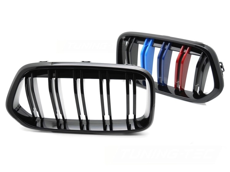 NERKI GRILL ATRAPA CZARNY POŁYSK BMW X2 F39 18-23
