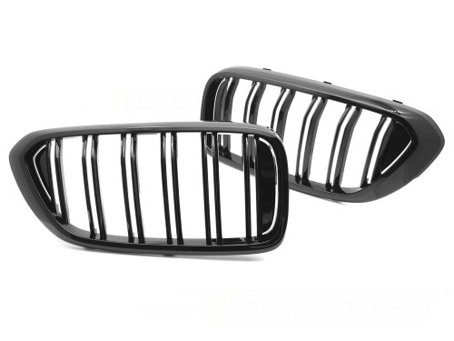 NERKI GRILL ATRAPA CZARNY POŁYSK BMW 6 GTG32 17-20