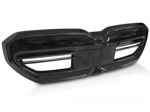 NERKI GRILL ATRAPA CZARNY POŁYSK LED BMW SERII 5 G60 G61 23+