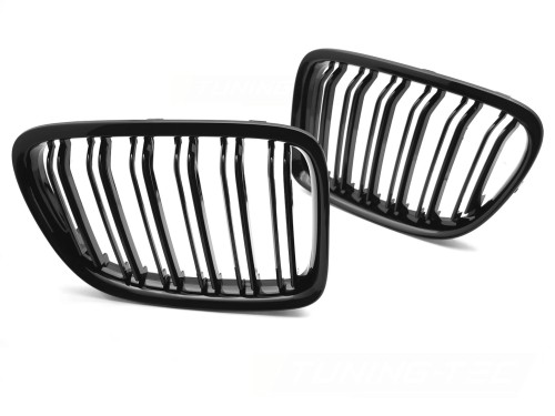 NERKI GRILL ATRAPA CZARNY POŁYSK BMW X1 E84 09-14