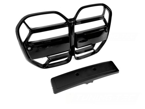 ATRAPA GRILL GLOSSY BLACK BMW SERII 4 G22 G23 20+