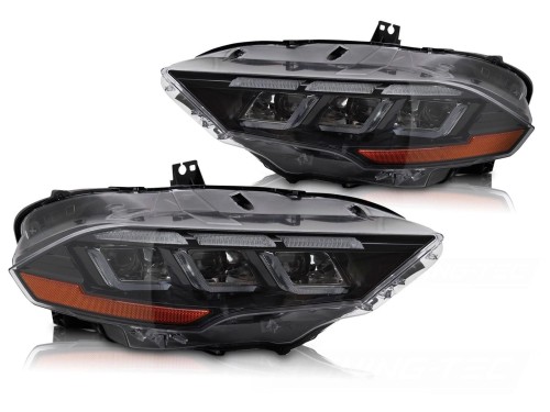 LAMPY PRZEDNIE REFLEKTORY FULL LED SEQ DRL FORD MUSTANG 18-22