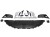 ZDERZAK PRZEDNI PDC AUDI A6 C7 14-18 RS6 LOOK