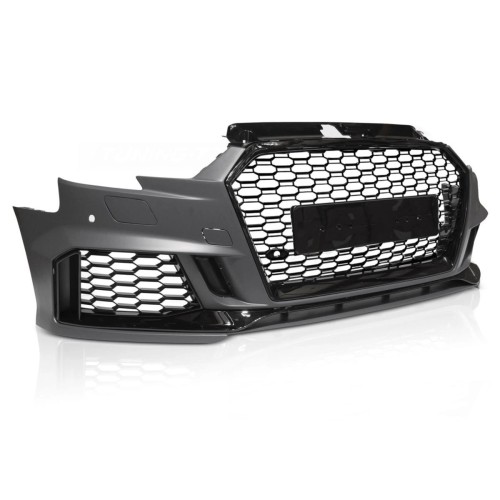 ZDERZAK PRZEDNI PDC AUDI A3 8V 17-20 RS3 LOOK