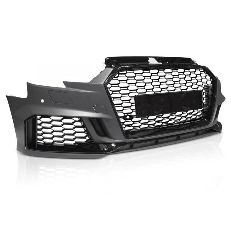 ZDERZAK PRZEDNI PDC AUDI A3 8V 17-20 RS3 LOOK