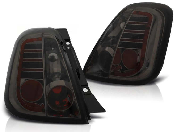 LAMPY TYLNE FIAT 500 07-15 SMOKE LED