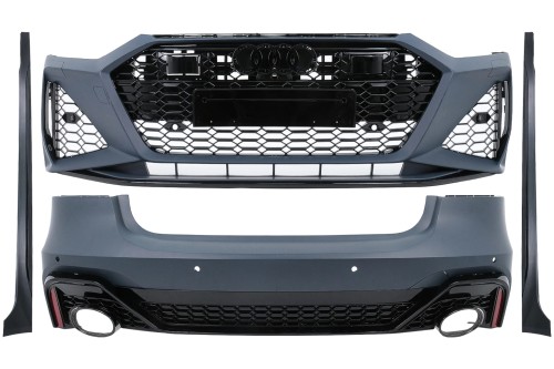 BODY KIT ZDERZAK PRZEDNI TYLNY AUDI A7 C8 4K8 (18-21) RS7 DESIGN