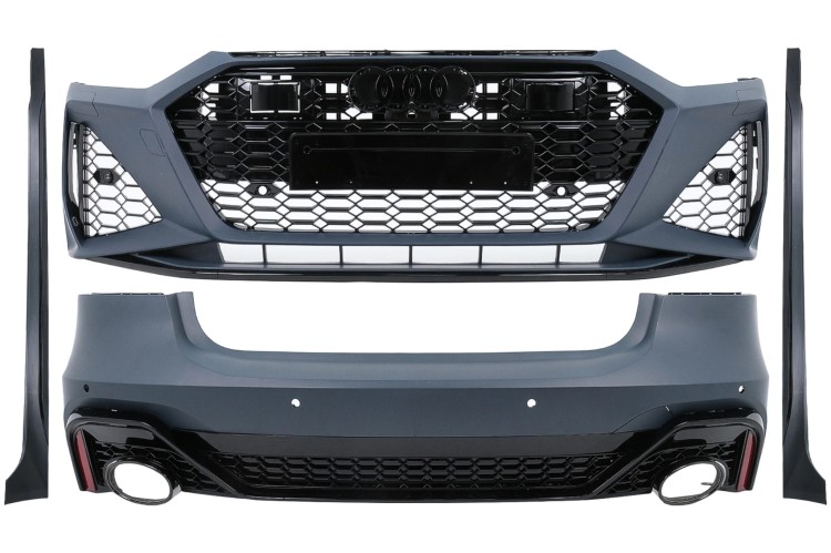 BODY KIT ZDERZAK PRZEDNI TYLNY AUDI A7 C8 4K8 (18-21) RS7 DESIGN