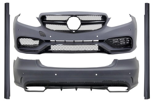BODY KIT ZDERZAK PRZEDNI TYLNY MERCEDES E KLASA W212 FACELIFT (13-16) E63