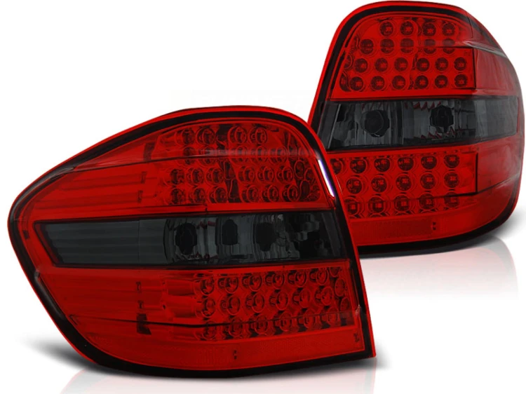 LAMPY TYLNE RED SMOKE MERCEDES M-KLASA W164 05-08