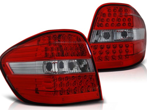 LAMPY TYLNE RED WHITE MERCEDES M-KLASA W164 05-08