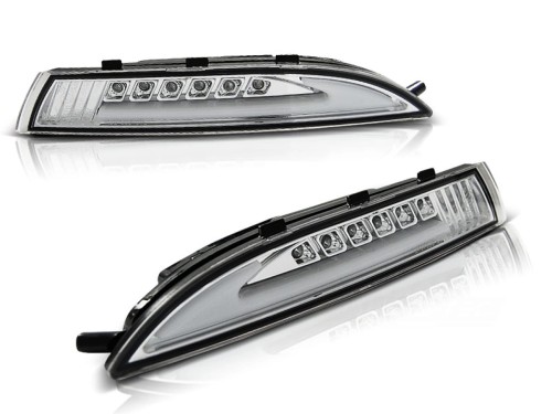 KIERUNKOWSKAZY PRZEDNIE CHROME LED VW SCIROCCO 08-04.14