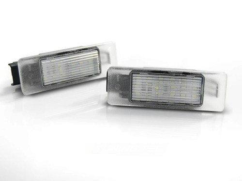 PODŚWIETLENIE TABLICY REJESTRACYJNEJ PEUGEOT 106 307 CITROEN C3 C4 C5 LED
