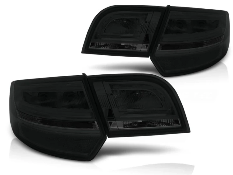 LAMPY TYLNE SMOKE AUDI A3 8P 04-08 SPORTBACK