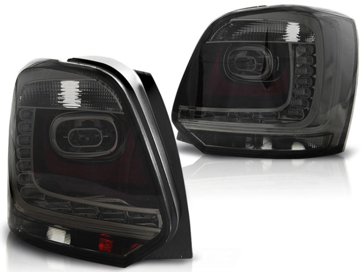 LAMPY TYLNE LED SMOKE VW POLO 09-14
