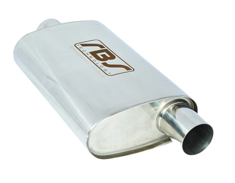 TŁUMIK PRZELOTOWY RBS TECHNOLOGY 2,25" S/C 304SS
