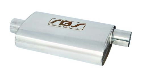 TŁUMIK PRZELOTOWY RBS TECHNOLOGY 2,25" S/C 304SS