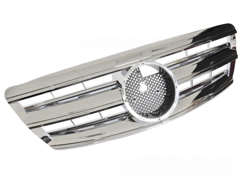 ATRAPA GRILL CHROME MERCEDES S KLASA W220 02-05