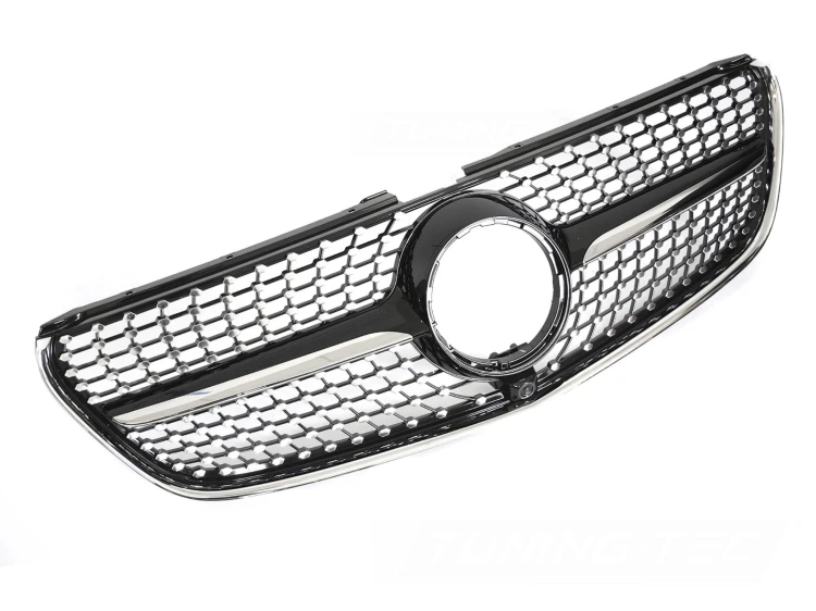 ATRAPA GRILL BLACK CHROME MERCEDES V-CLASS W447 14-19 AMG