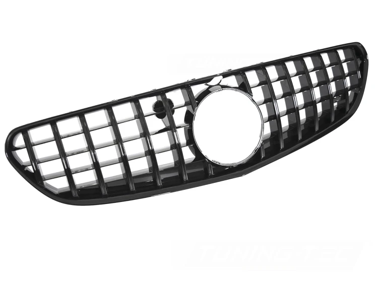 ATRAPA GRILL GLOSSY BLACK MERCEDES E KLASA C217 / A217 14-20 PANAMERICANA