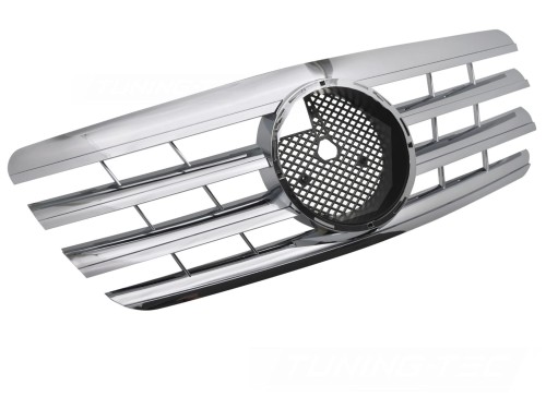 ATRAPA GRILL CHROME MERCEDES S KLASA W210 99-02 / S210 99-03