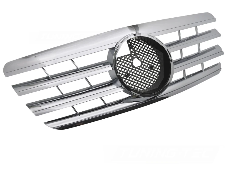 ATRAPA GRILL CHROME MERCEDES S KLASA W210 99-02 / S210 99-03