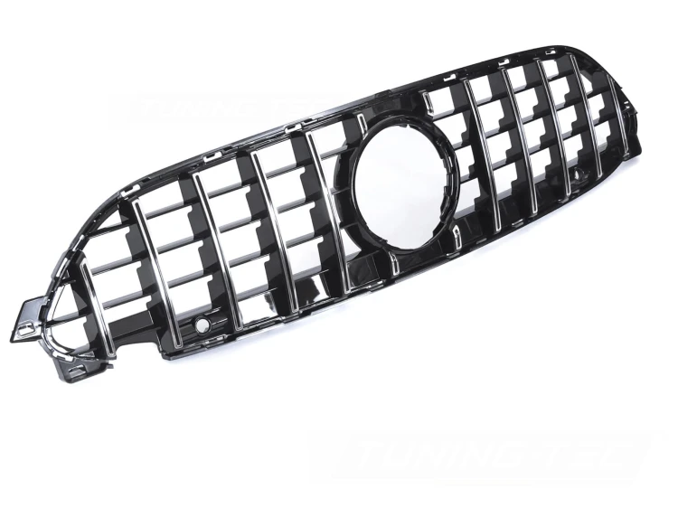 ATRAPA GRILL CHROME BLACK MERCEDES CLE C236 A236 23+ PANAMERICANA