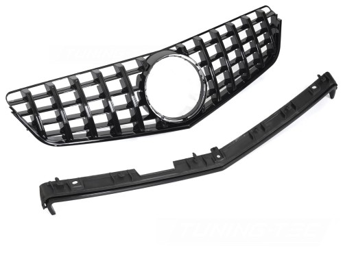ATRAPA GRILL GLOSSY BLACK MERCEDES E KLASA C207 A207 09-13 PANAMERICANA