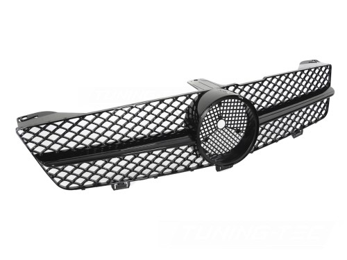 ATRAPA GRILL GLOSSY BLACK MERCEDES CLS C219 08-10