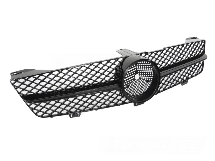 ATRAPA GRILL GLOSSY BLACK MERCEDES CLS C219 08-10