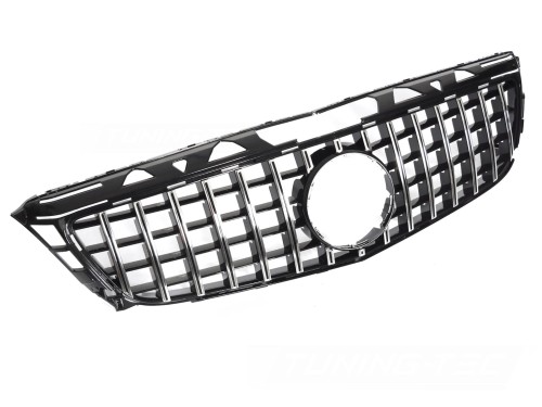 ATRAPA GRILL BLACK CHROME MERCEDES CLS C218 11-14 PANAMERICANA