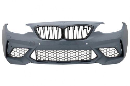 ZDERZAK PRZEDNI NERKI ATRAPA BMW 2 SERII F22 F23 (2014-) M2 DESIGN