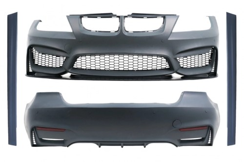 BODY KIT ZDERZAK PRZEDNI TYLNY DOKŁADKA BMW 3 SERII E90 (05-08) M4 DESIGN