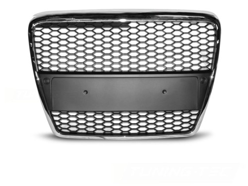 ATRAPA GRILL CHROME AUDI A6 C6 04-08 PLASTER MIODU