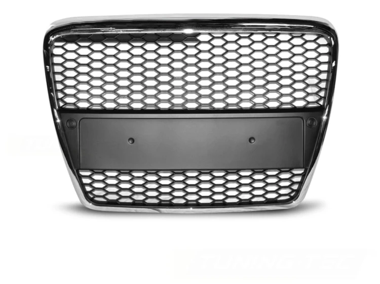 ATRAPA GRILL CHROME AUDI A6 C6 04-08 PLASTER MIODU