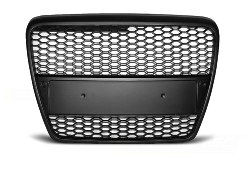 ATRAPA GRILL BLACK AUDI A6 C6 04-08 PLASTER MIODU