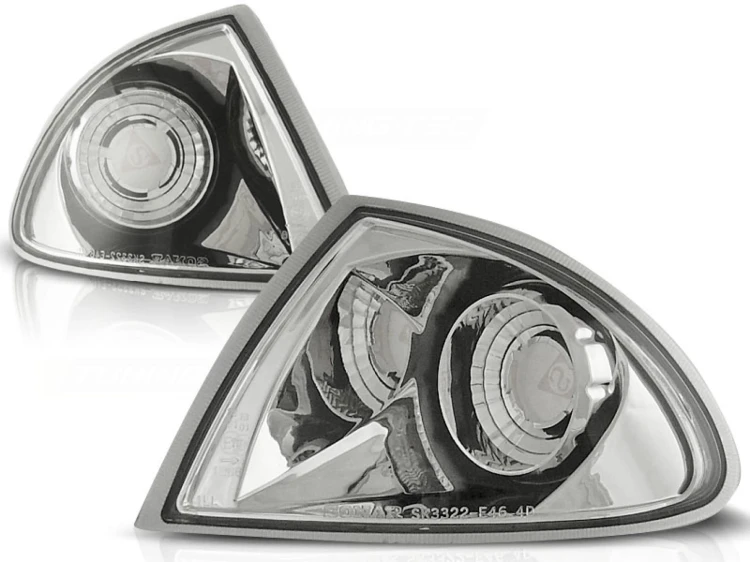 KIERUNKOWSKAZY BOCZNE CHROME BMW E46 05.98-08.01 SEDAN KOMBI
