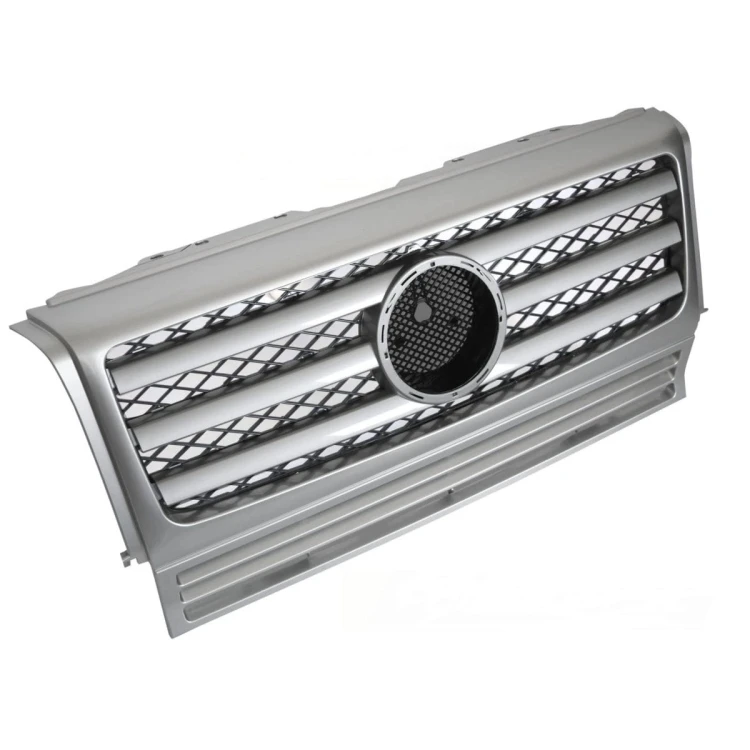 ATRAPA GRILL SILVER MERCEDES G KLASA W463 90-12 AMG