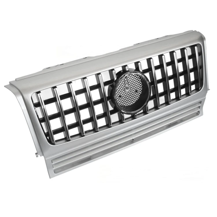 ATRAPA GRILL W464 LOOK SILVER CHROME MERCEDES G KLASA W463 90-12