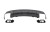 DYFUZOR ZDERZAKA TYLNEGO MERCEDES CLA W117 (13-18) FACELIFT CLA 45 LOOK