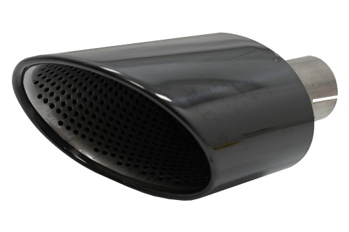 KOŃCÓWKI WYDECHU AUDI A4 B9 (16-19) A5 F5 (17-19) BLACK RS4 RS5 LOOK
